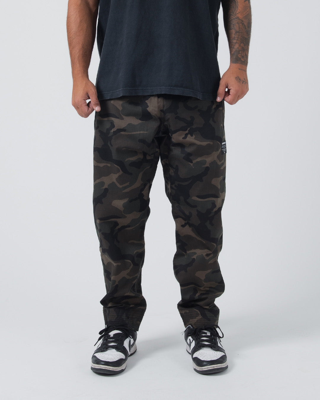 Casual Rip Stop Gi Pants - Camo