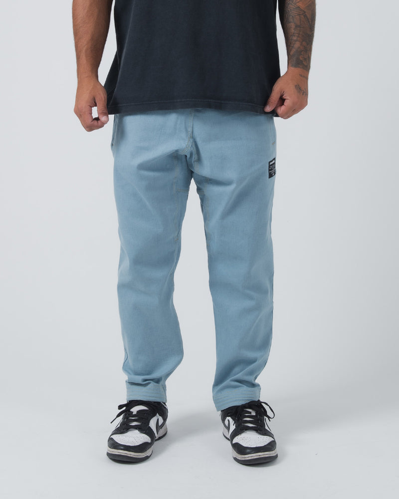 Pantalon Gi décontracté - Denim clair