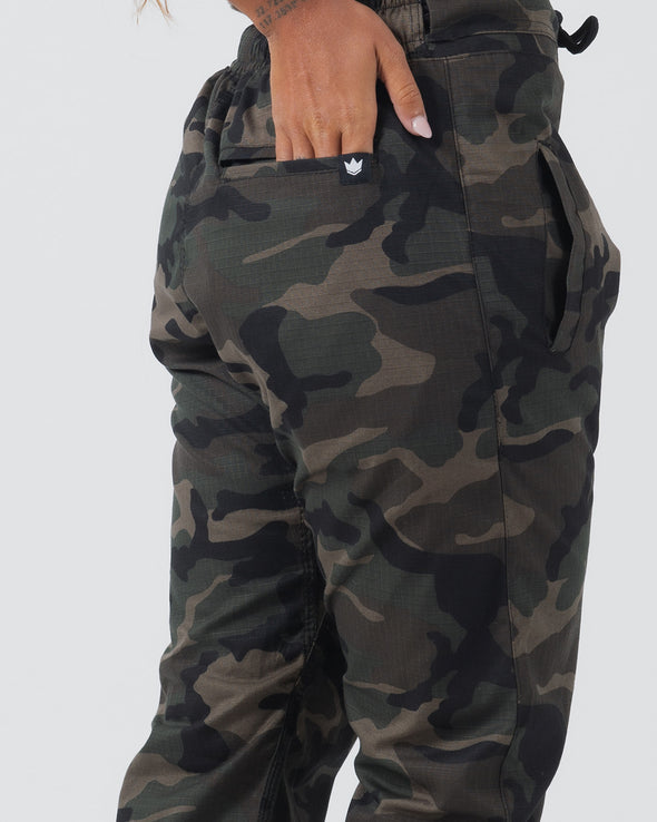 Casual Rip Stop Gi Pant - Camo