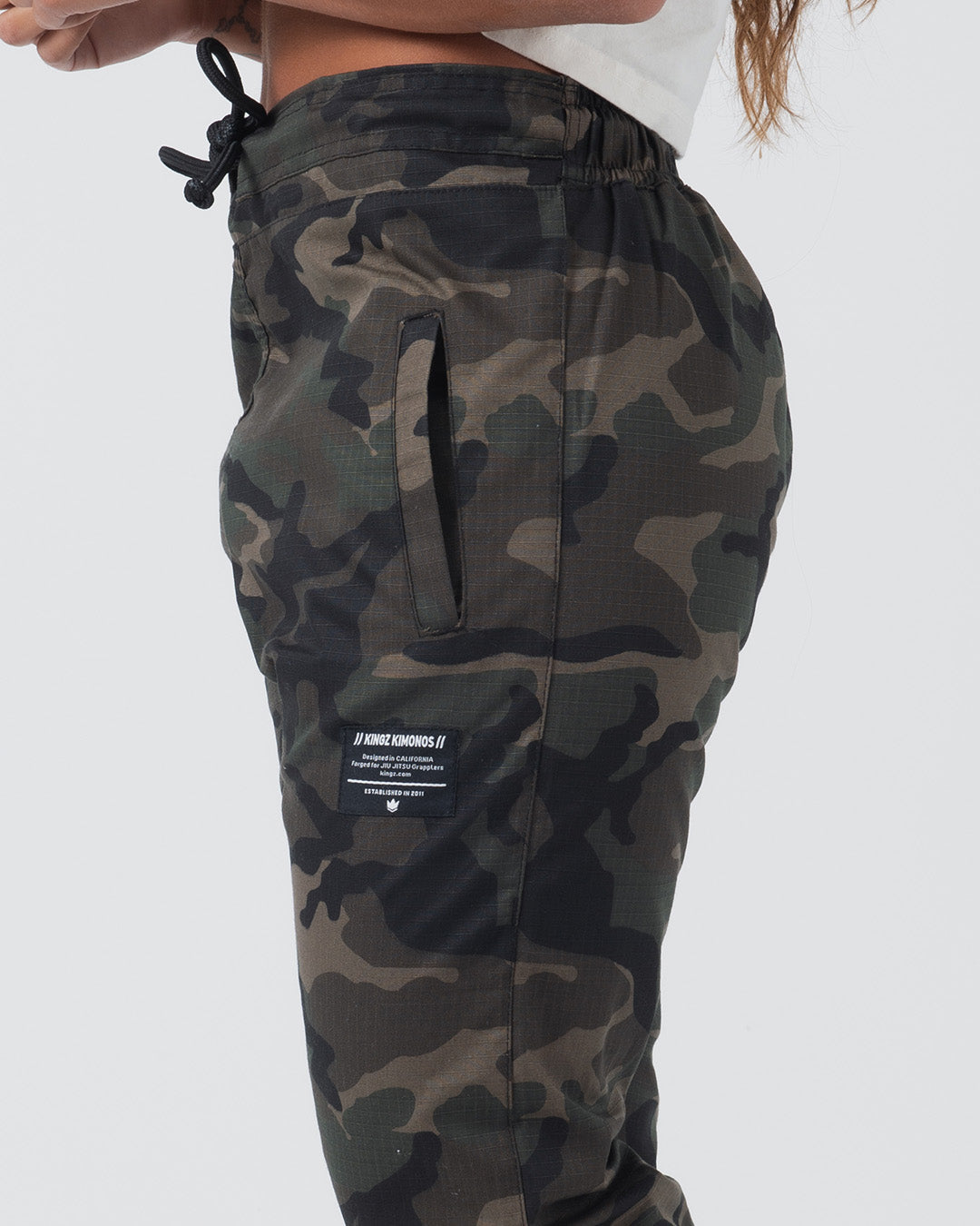 Casual Rip Stop Gi Pant - Camo