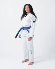 KINGZ-Nano 3.0 Womens Jiu Jitsu Gi - White