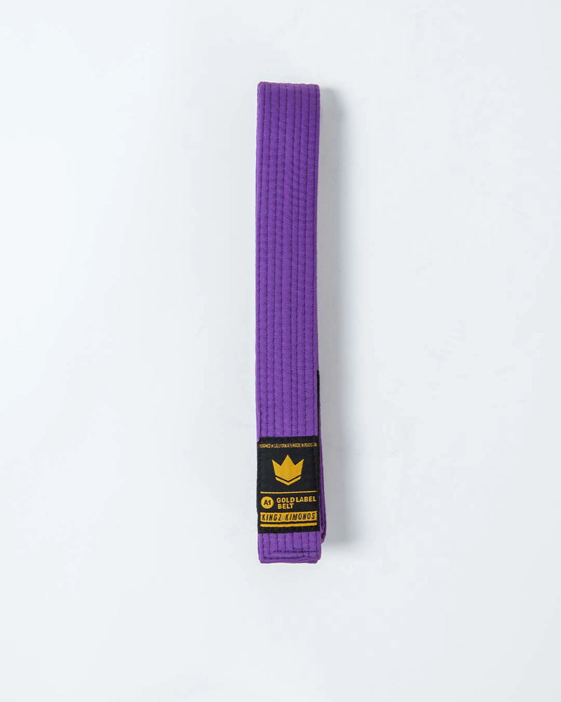 Gold Label V2 Jiu Jitsu Belts - Purple