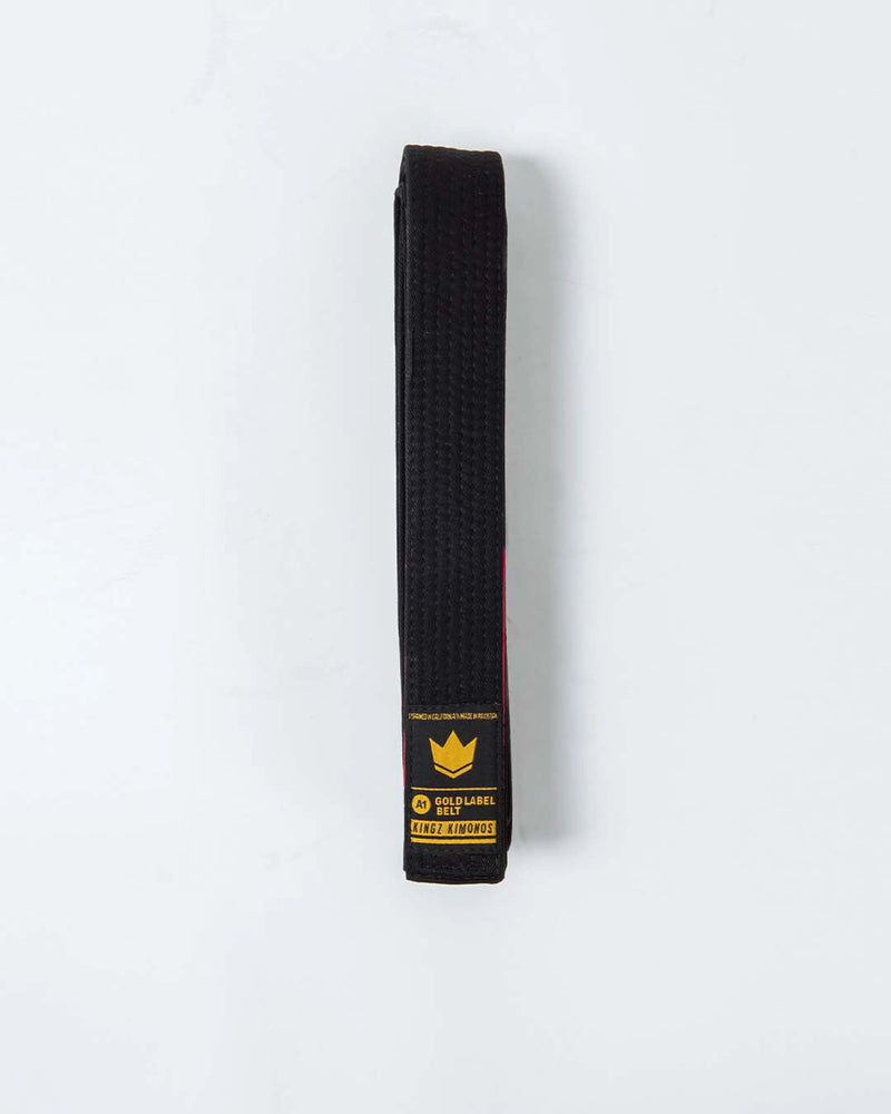 Gold Label V2 Jiu Jitsu Belts - Black