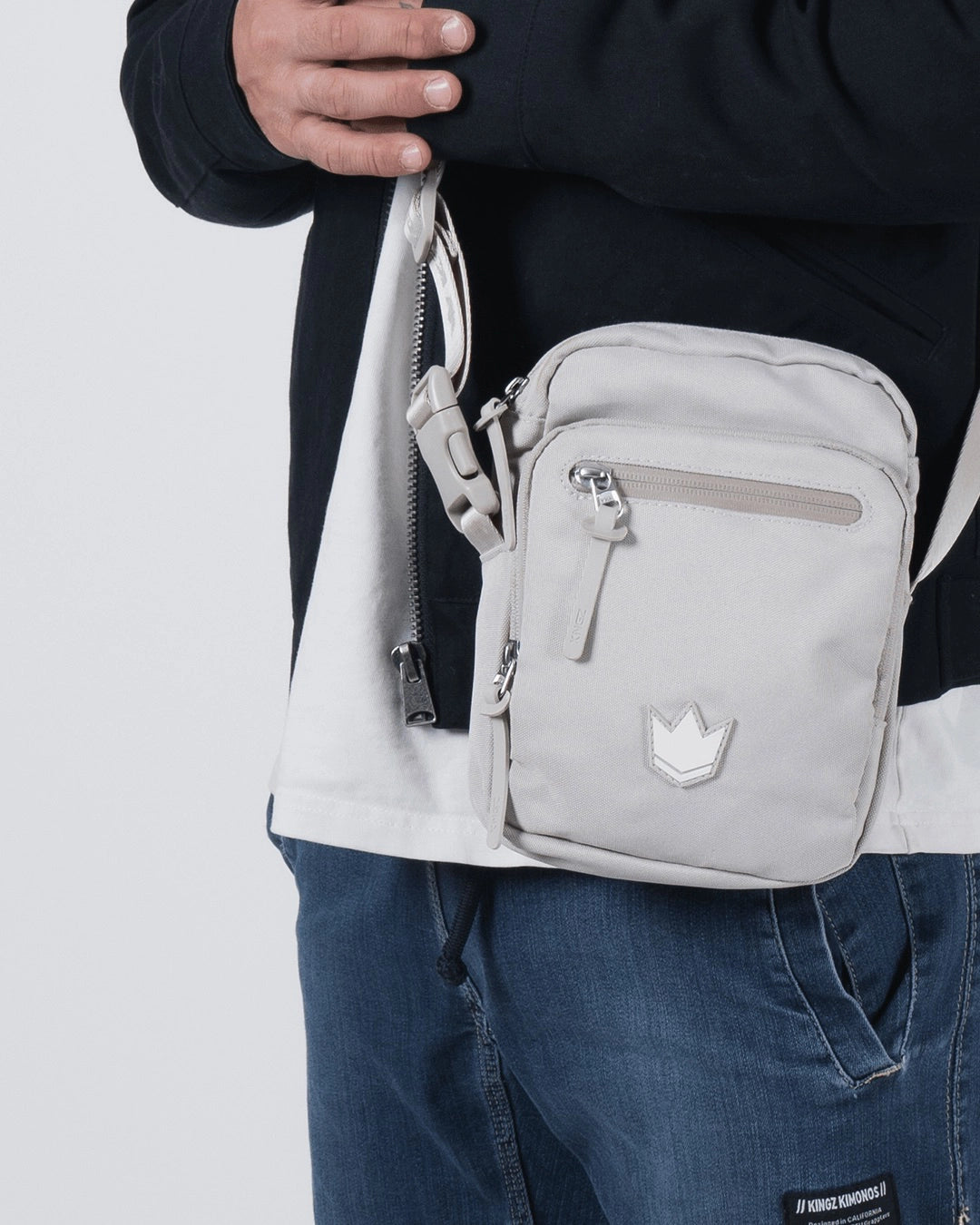 Kingz Side Bag - Cream