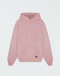 Kingz Gentle Art Club Hoodie - Flat Lay Front - Gentle Art Club Chest Graphic - Muted Pink - Men's BJJ Hoodie