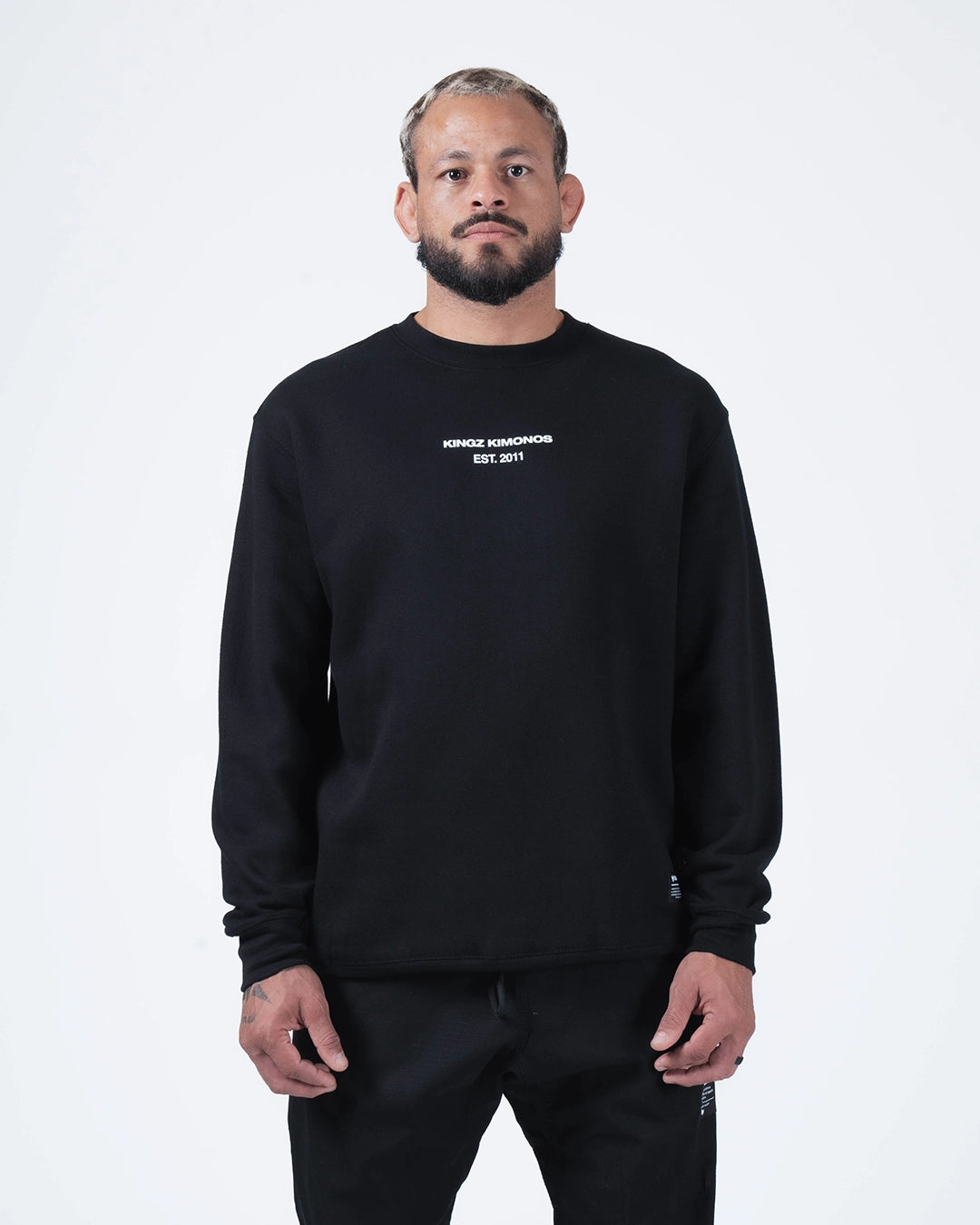 Solo Crewneck Sweater - Black