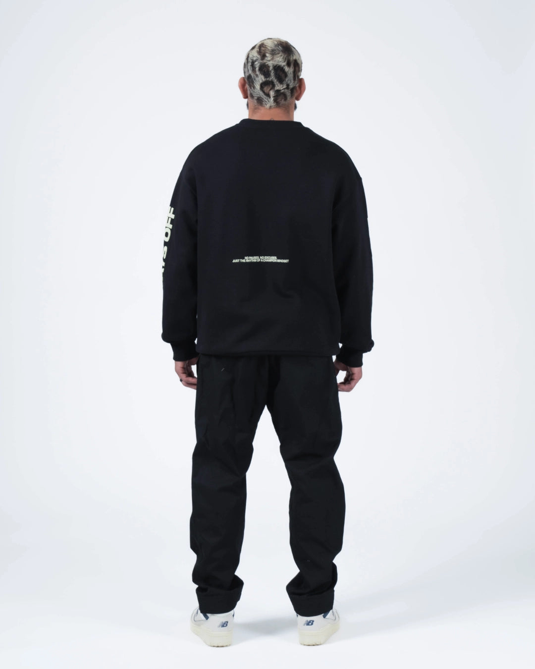 No Days Off Crewneck Sweater