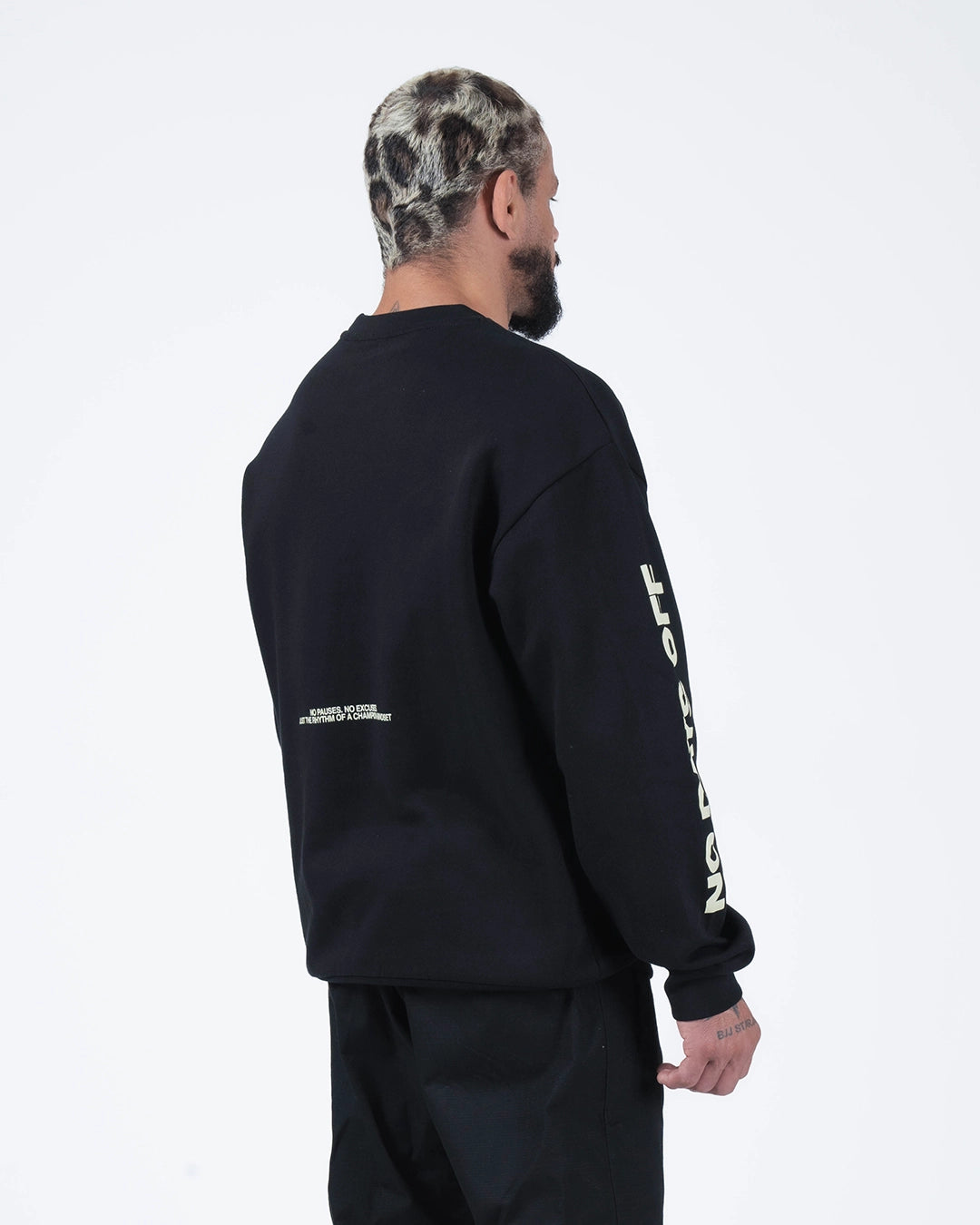 No Days Off Crewneck Sweater