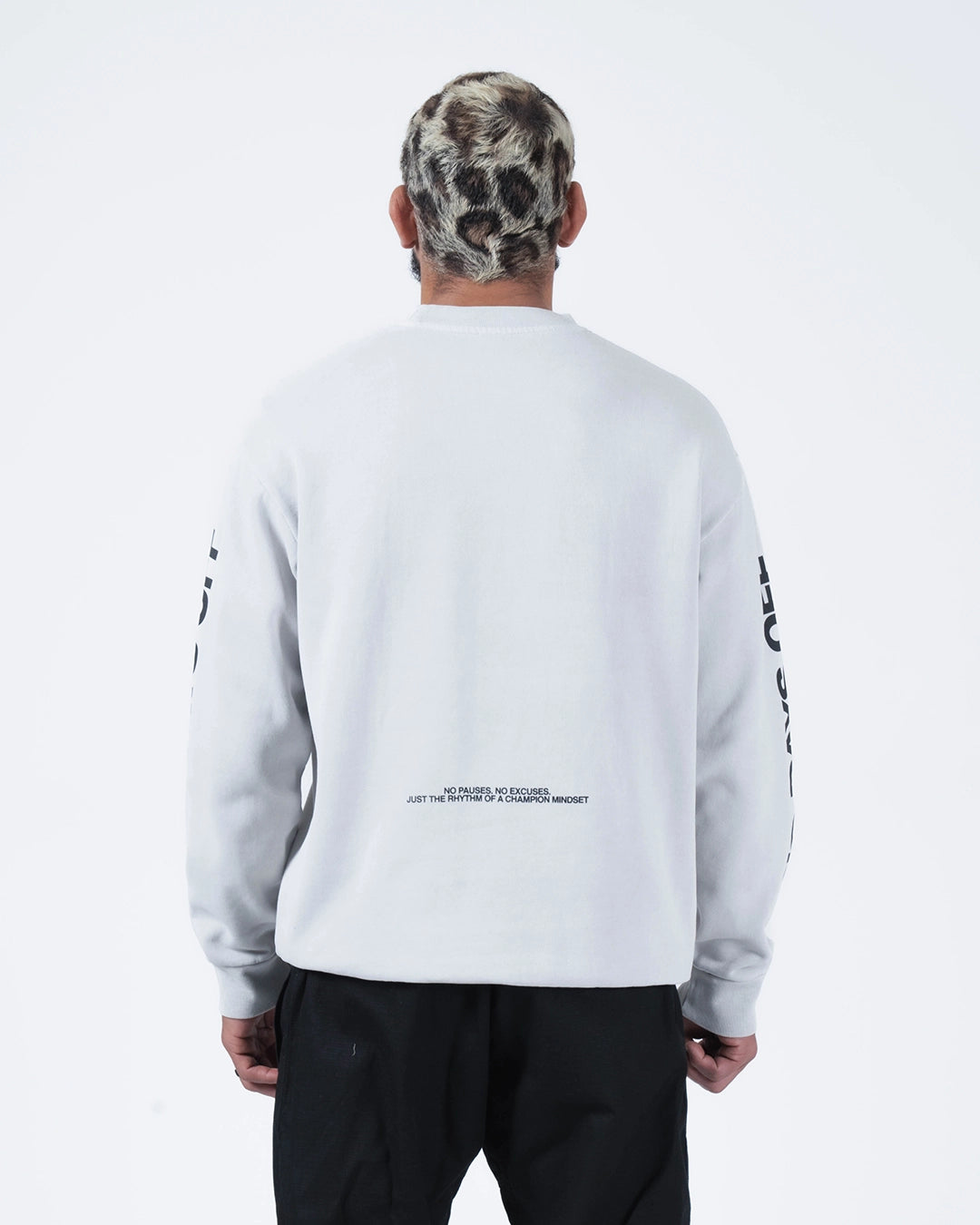 No Days Off Crewneck Sweater