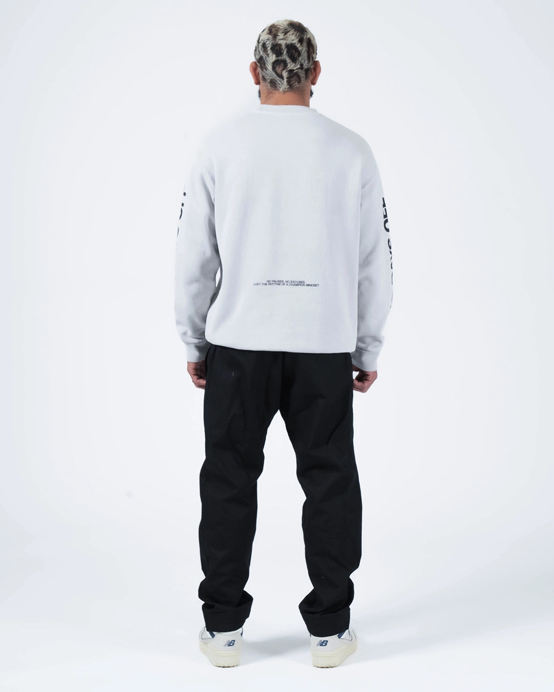 No Days Off Crewneck Sweater