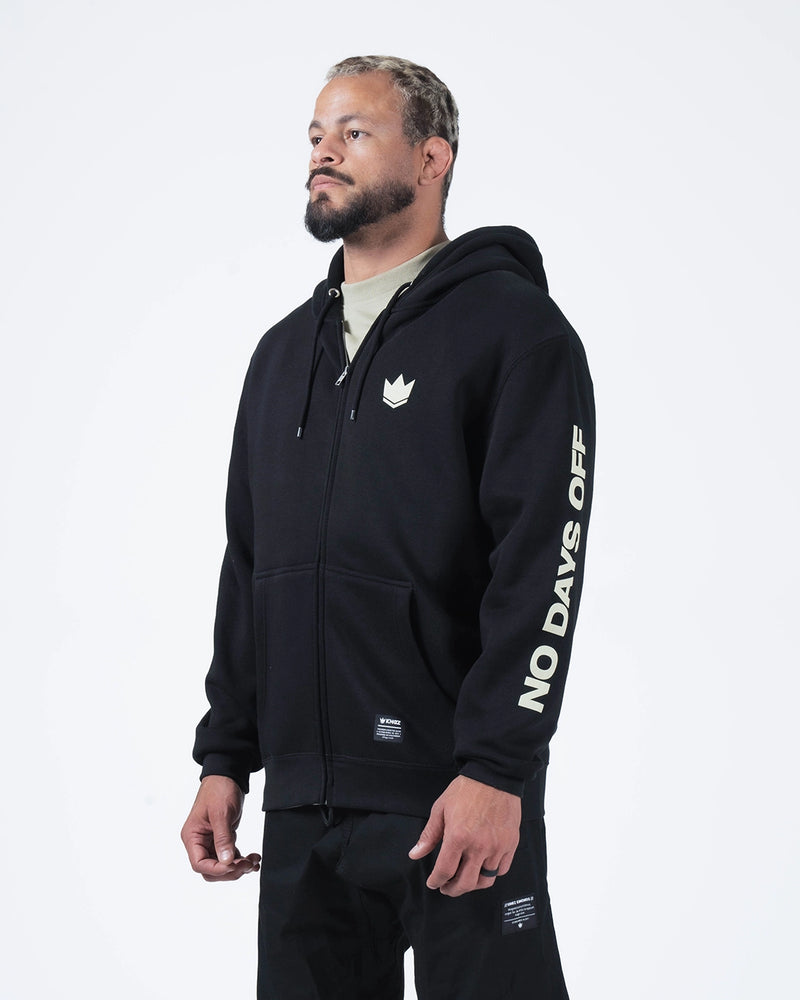No Days Off Zip Up Hoodie