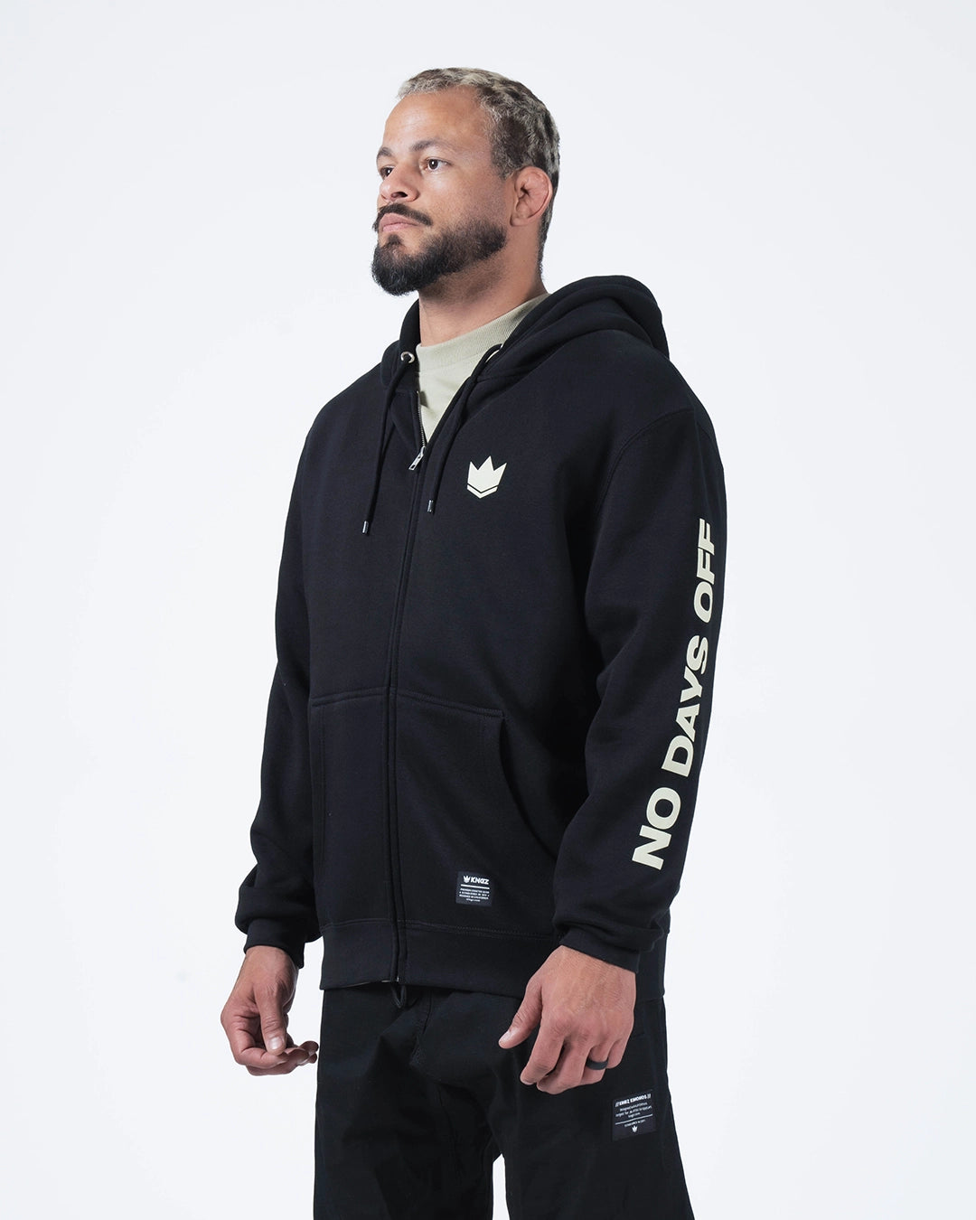 No Days Off Zip Up Hoodie