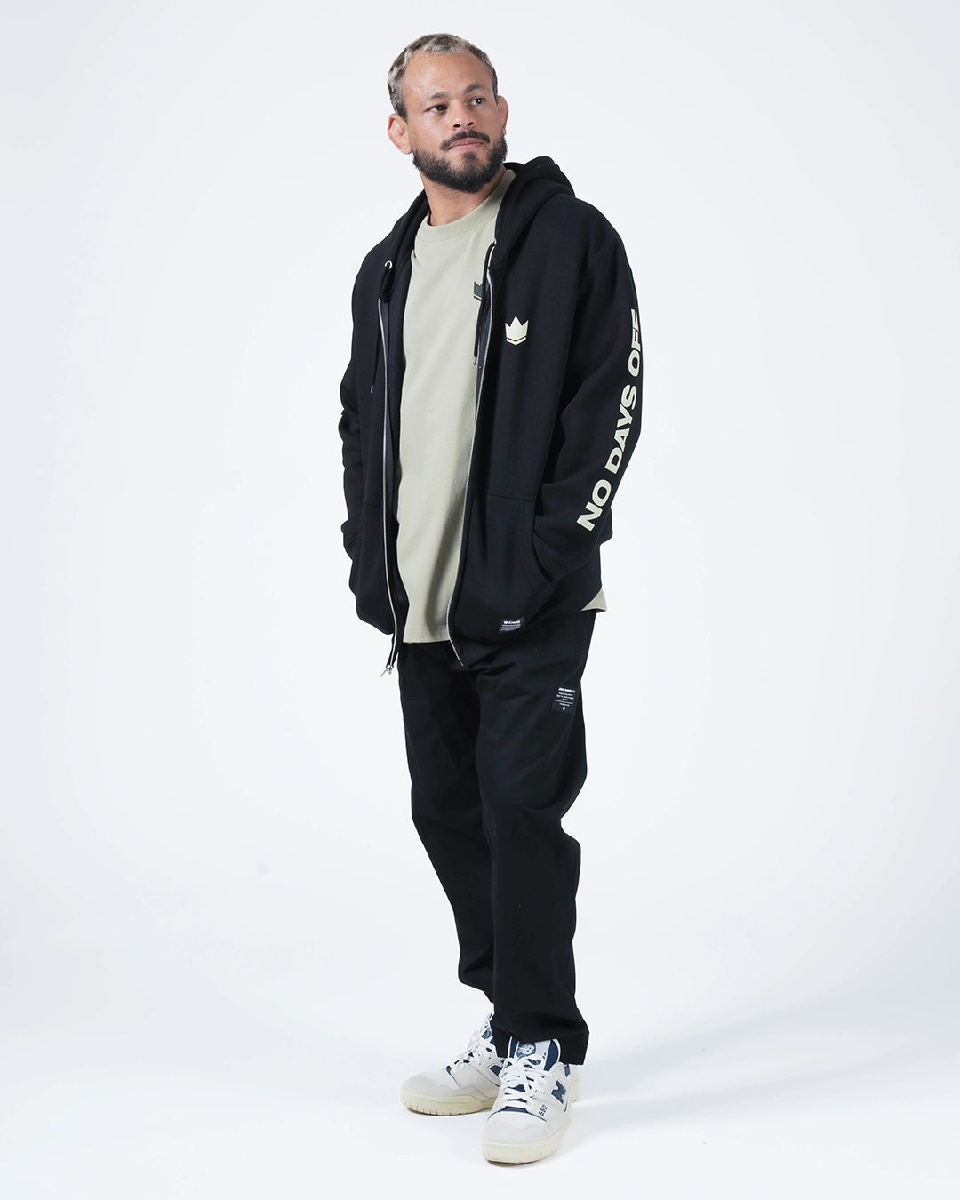 No Days Off Zip Up Hoodie