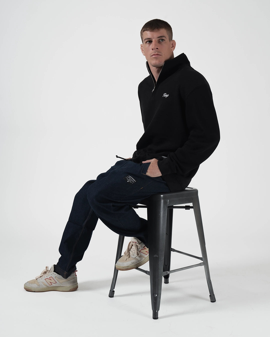 Kingz Script Men's Quarter Zip