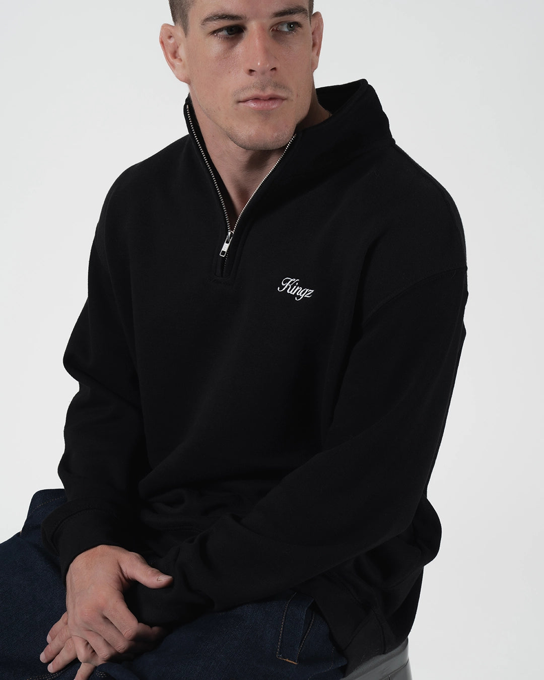 Kingz Script Men's Quarter Zip