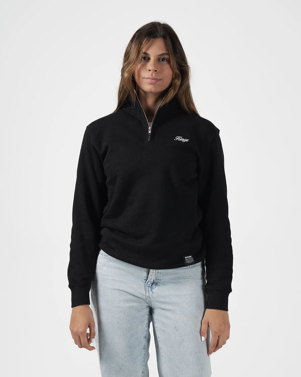 Suéter Script Quarter Zip