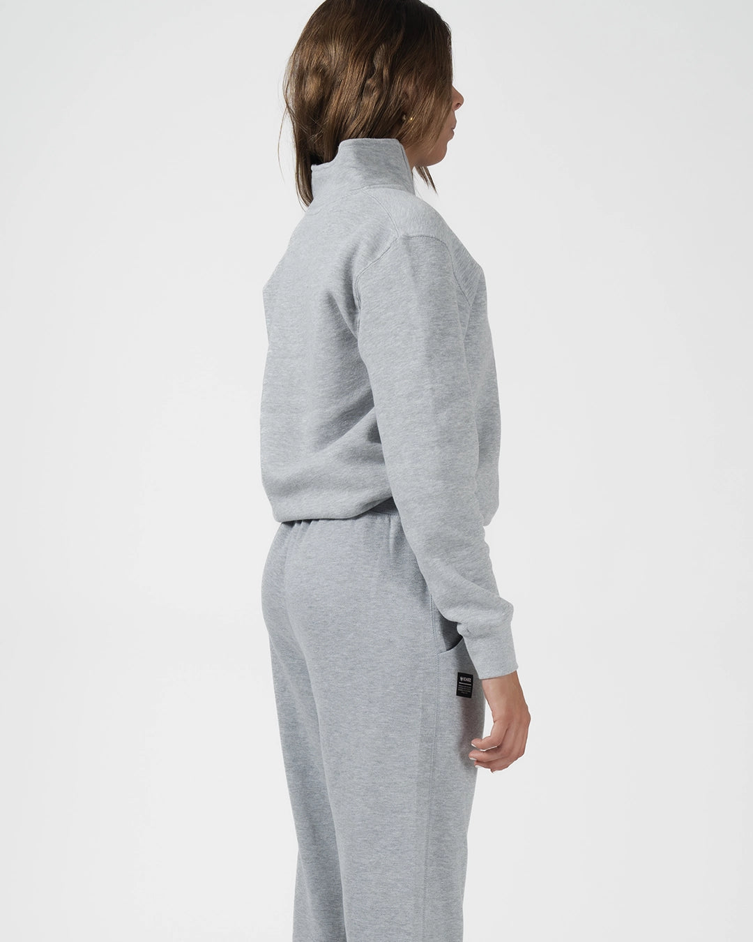 Script Quarter Zip Sweater