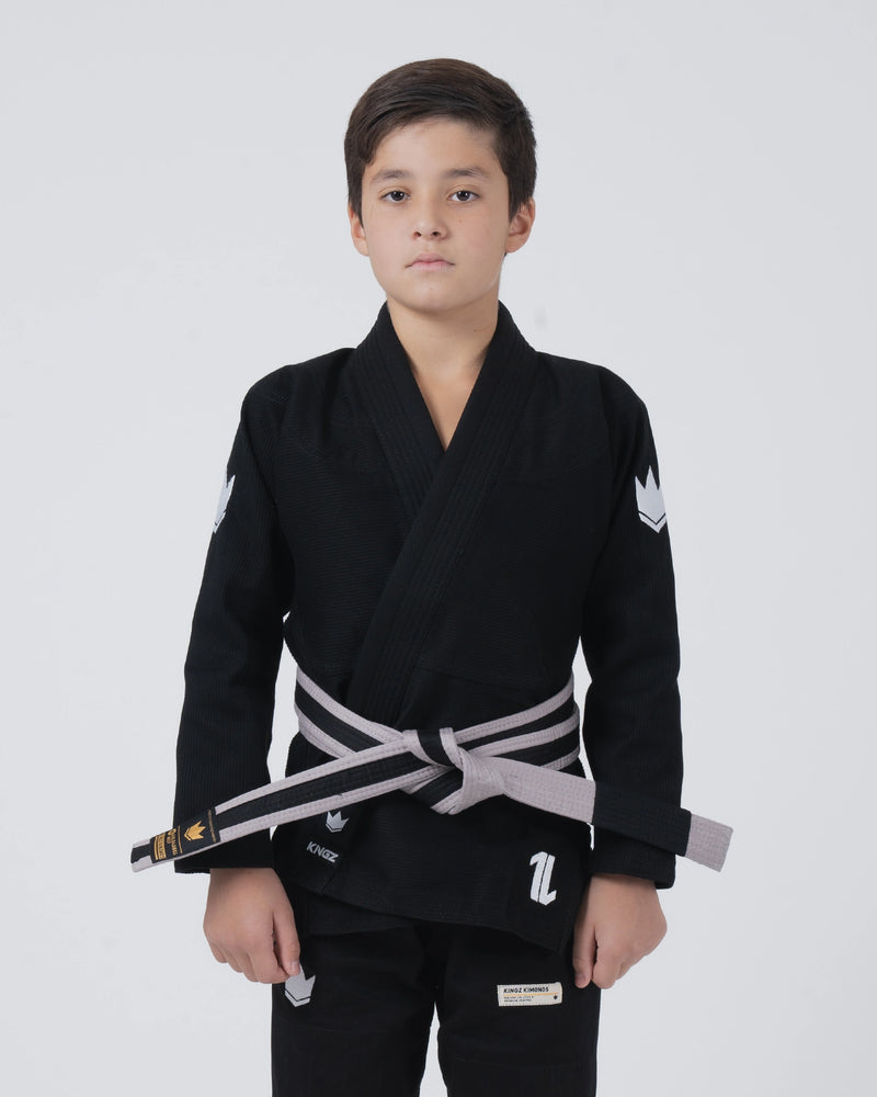 The ONE V2 Kids BJJ Gi - Black