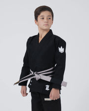 Kingz_The ONE V2 Kids BJJ Gi_Black_Kids_KZK23_02