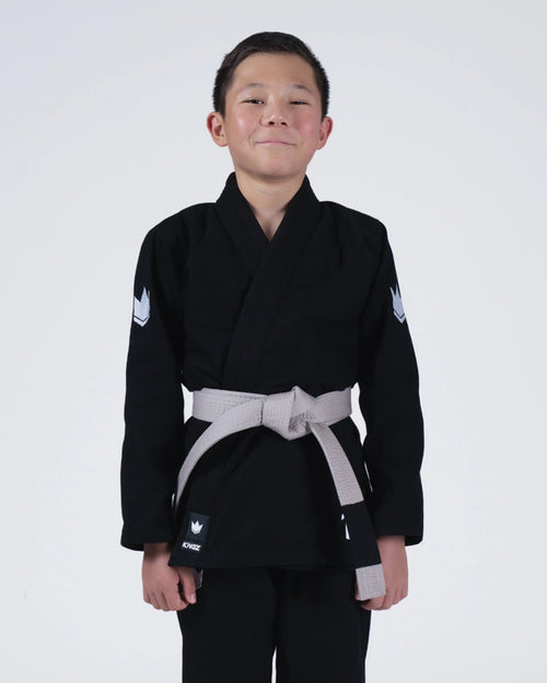 Kimono de JJB pour enfants Kingz The ONE V2 - Noir