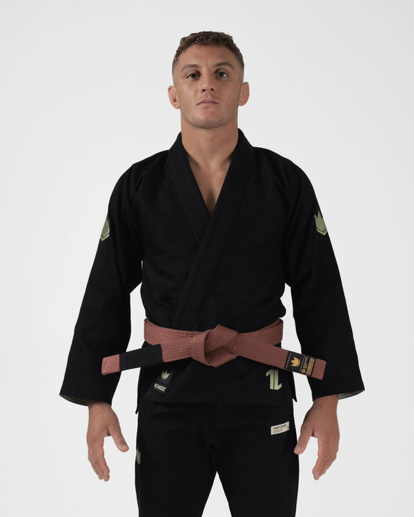 The ONE V2 Édition Limitée Black/Green Jiu Jitsu Gi