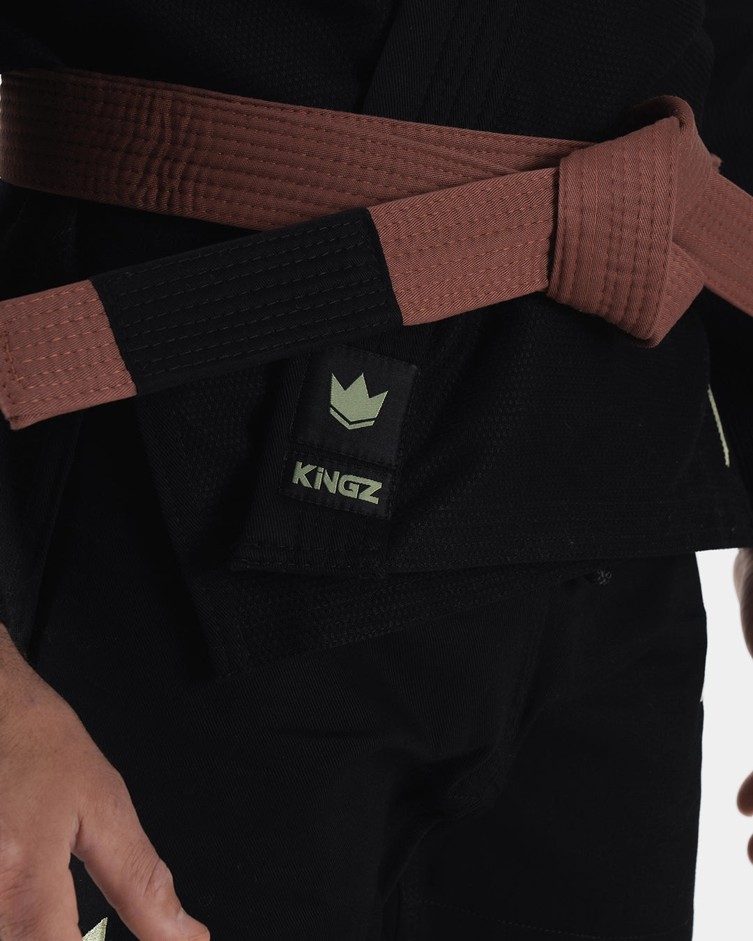 The ONE V2 Limited Edition Black/Green Jiu Jitsu Gi