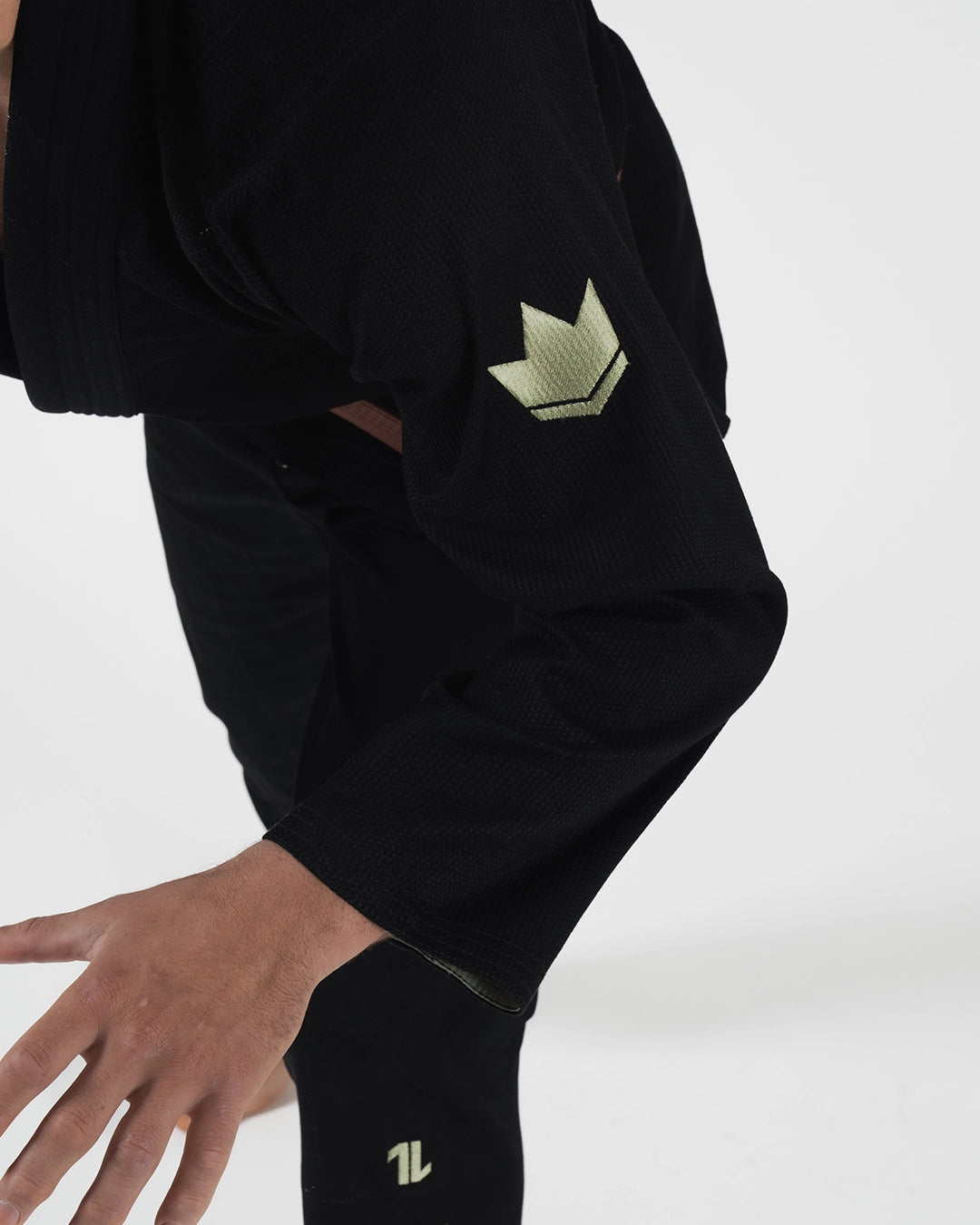 The ONE V2 Limited Edition Black/Green Jiu Jitsu Gi