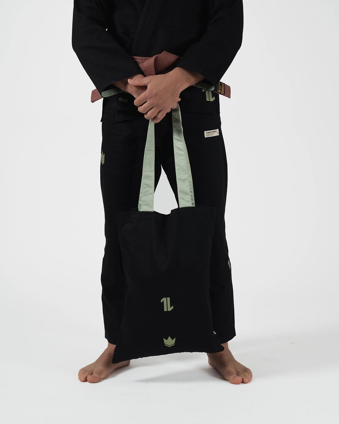 The ONE V2 Limited Edition Black/Green Jiu Jitsu Gi