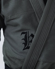 Kingz_Born to Rule Jiu Jitsu Gi_Military Green_KZK34_12