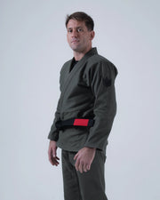 Kingz_Born to Rule Jiu Jitsu Gi_Military Green_KZK34_01