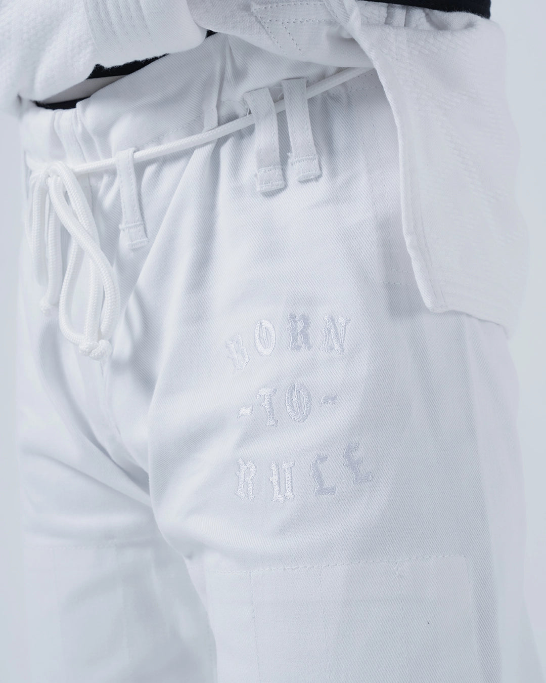 Born to Rule Jiu Jitsu Gi - White