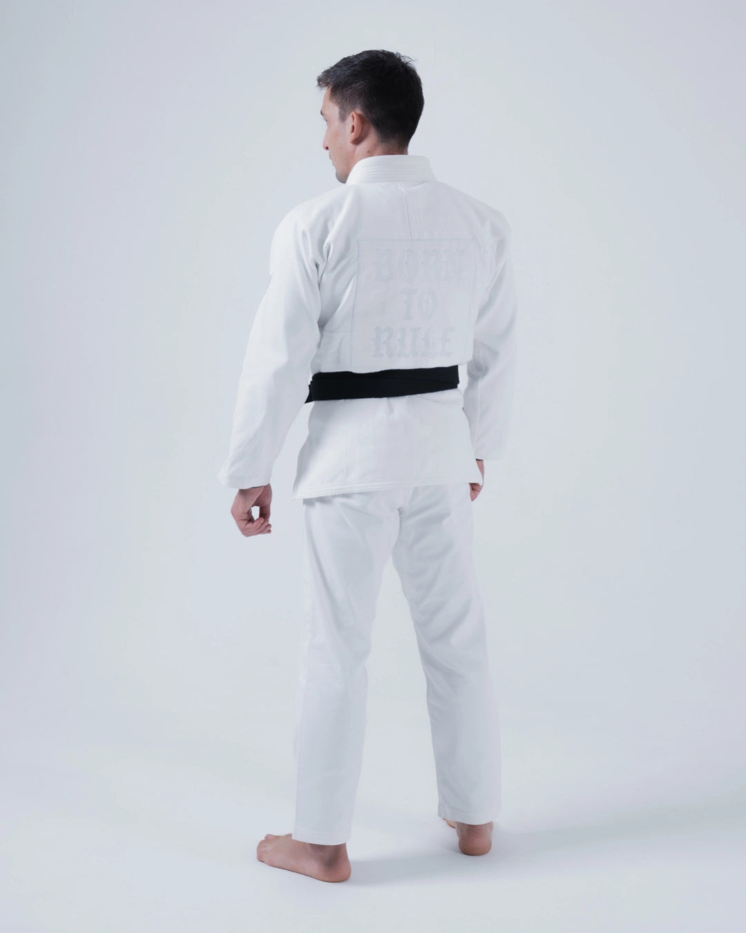 Born to Rule Jiu Jitsu Gi - White