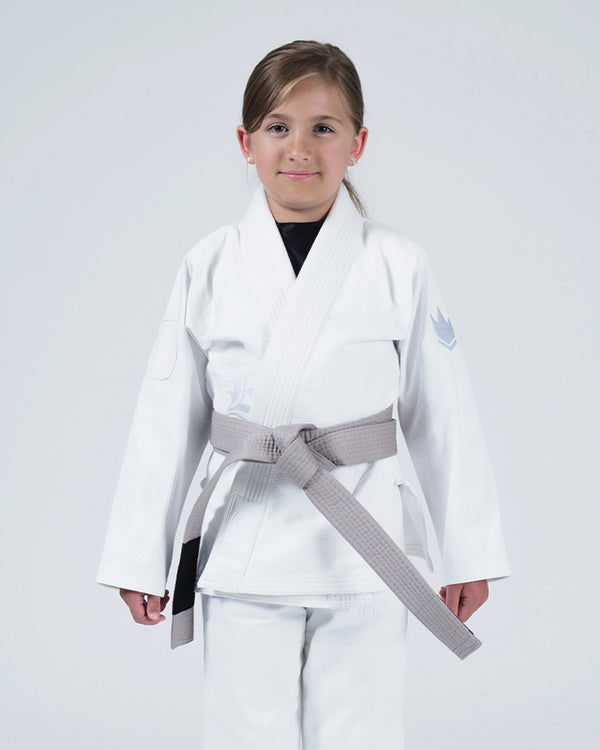 Kimono de Jiu Jitsu Juvenil Born to Rule - Branco