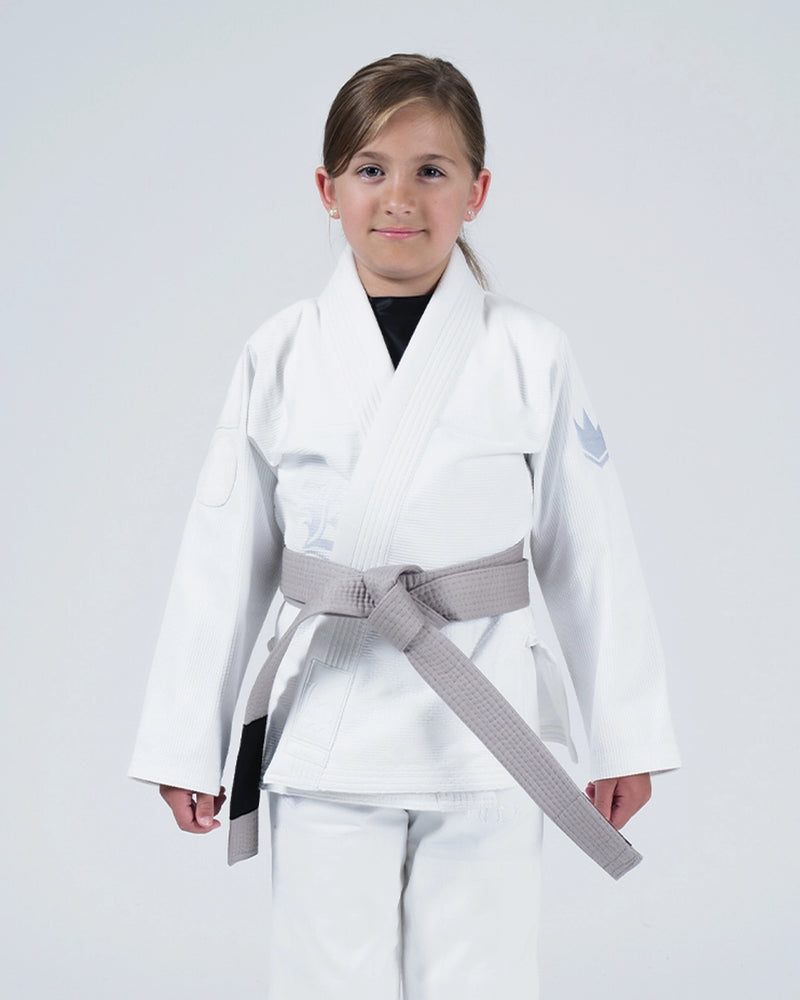Born to Rule Youth Jiu Jitsu Gi - White