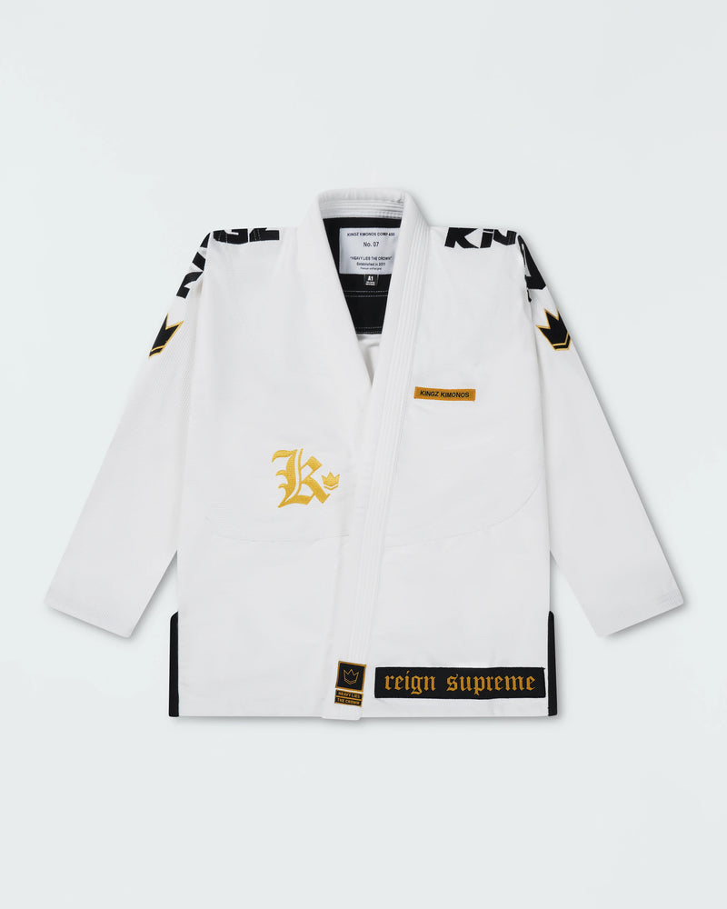 Kingz Comp 450 V7 Jiu Jitsu Gi - White