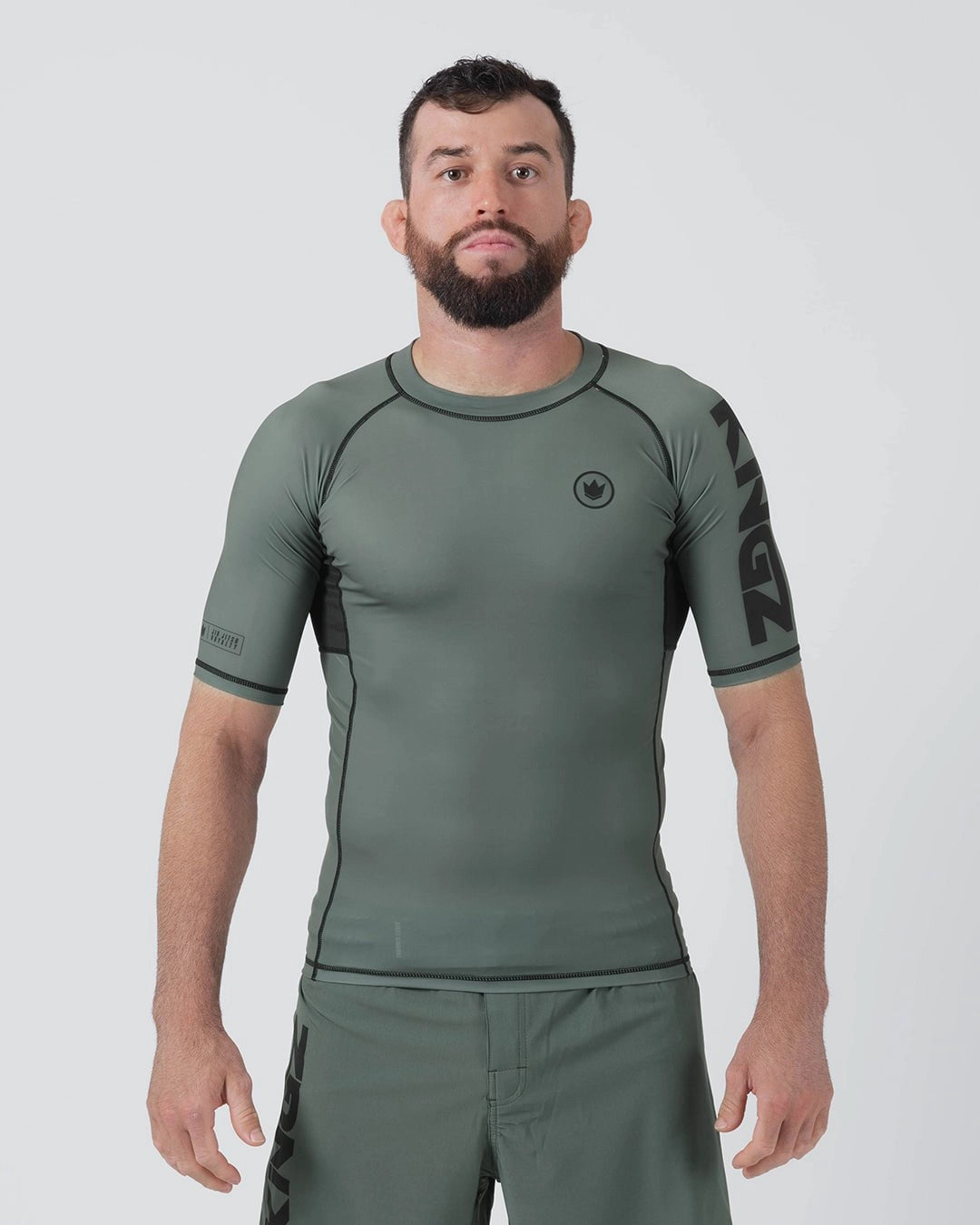 Kore V2 Short Sleeve Rashguard - Military Green