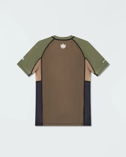 Kingz_Terra Rashguard_Green/Brown_KZR23_02