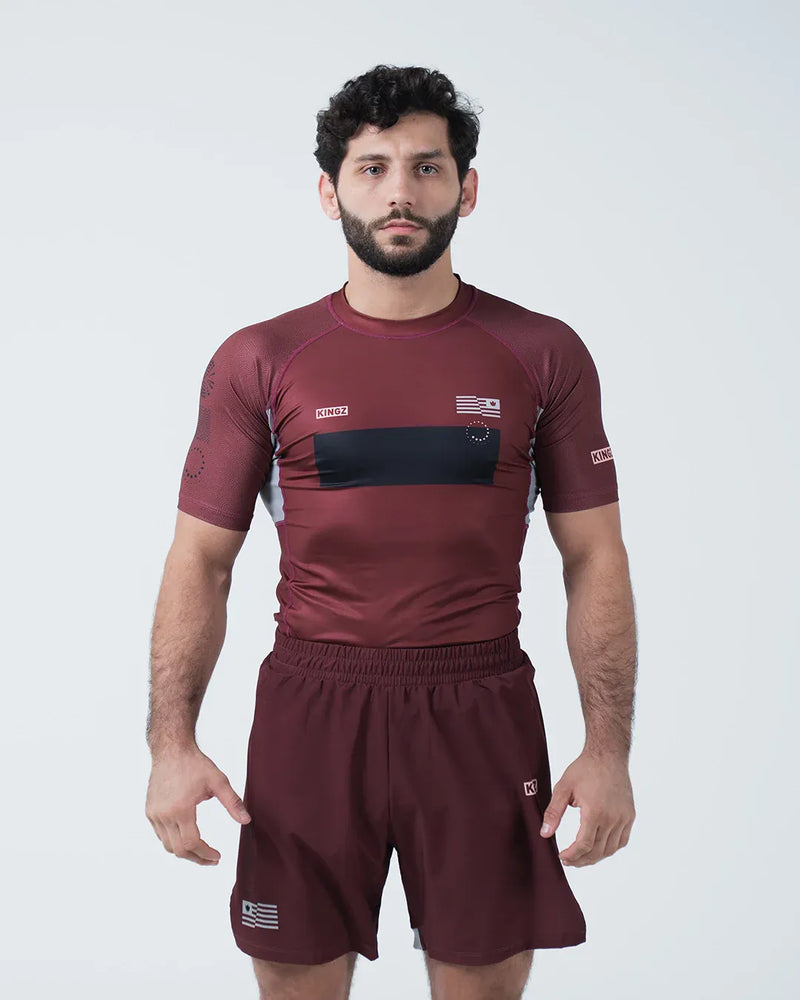 Trooper Rashguard - Maroon
