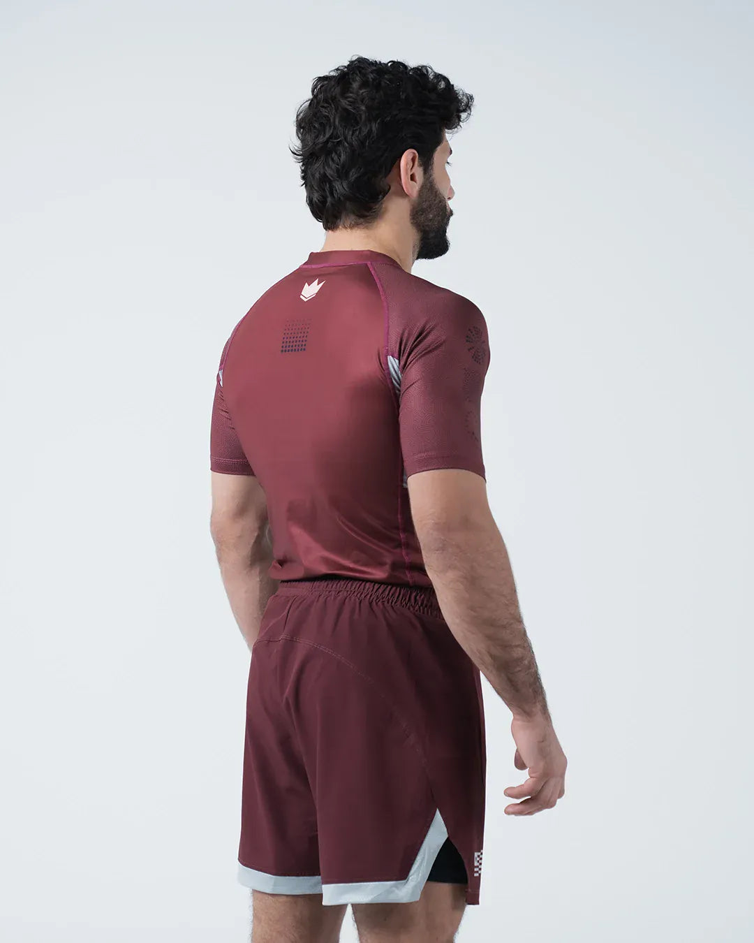 Kingz Trooper Men's Rashguard - Maroon