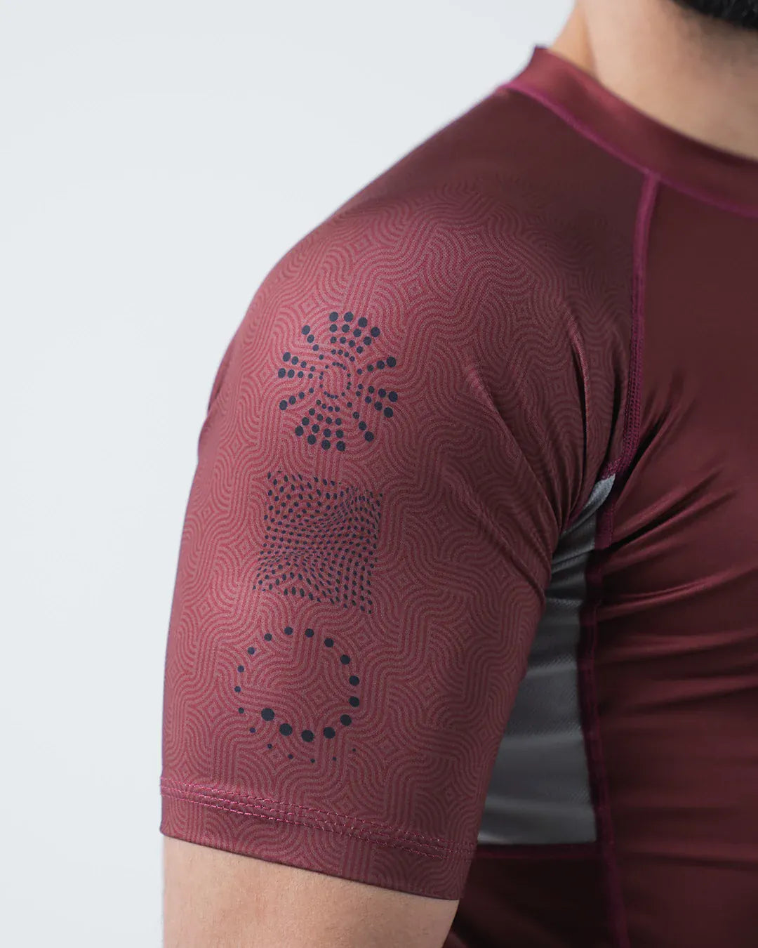 Kingz Trooper Men's Rashguard - Maroon