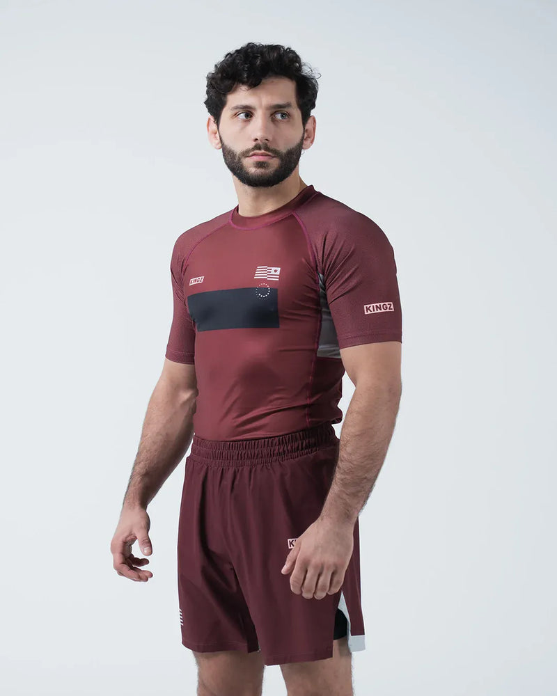 Trooper Rashguard - Maroon