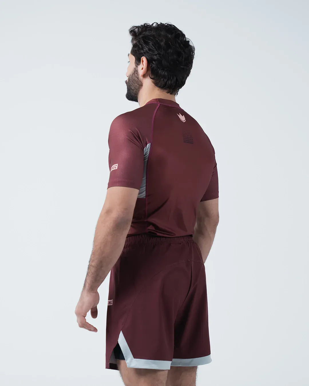 Kingz Trooper Men's Rashguard - Maroon