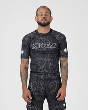 Kingz-Acid Wash Rashguard