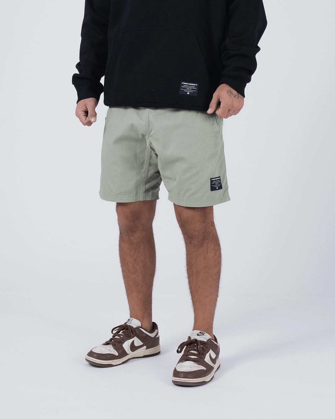 Casual Gi Shorts - Brown