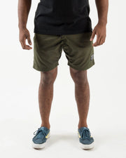 Kingz_Casual Gi Shorts_Military Green_Men_KZS09_01