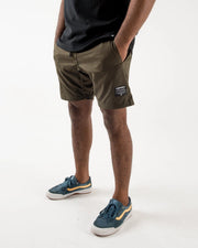 Kingz_Casual Gi Shorts_Military Green_Men_KZS09_03