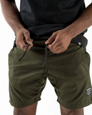 Kingz_Casual Gi Shorts_Military Green_Men_KZS09_04