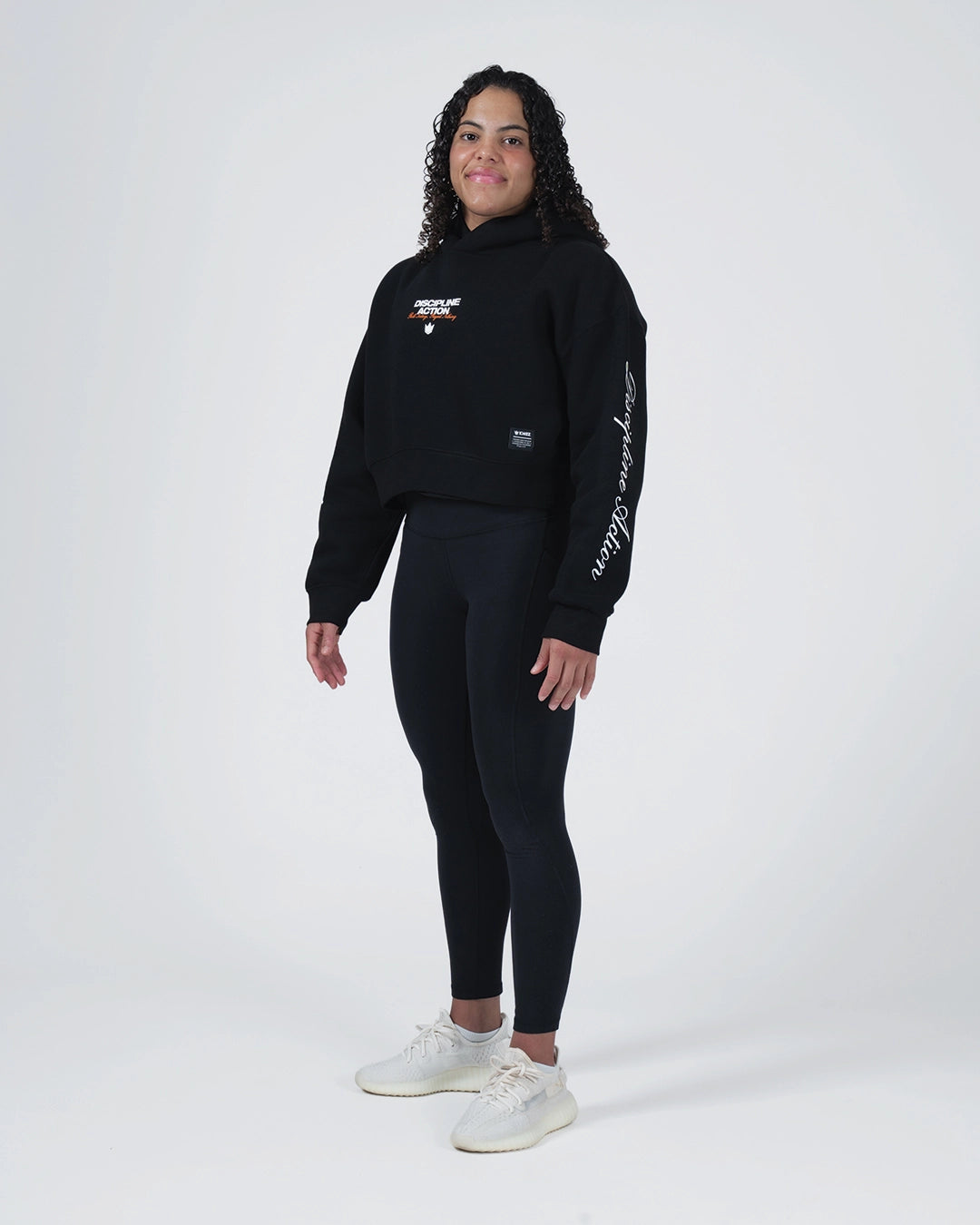 Kingz Discipline Action Women's Crop Hoodie