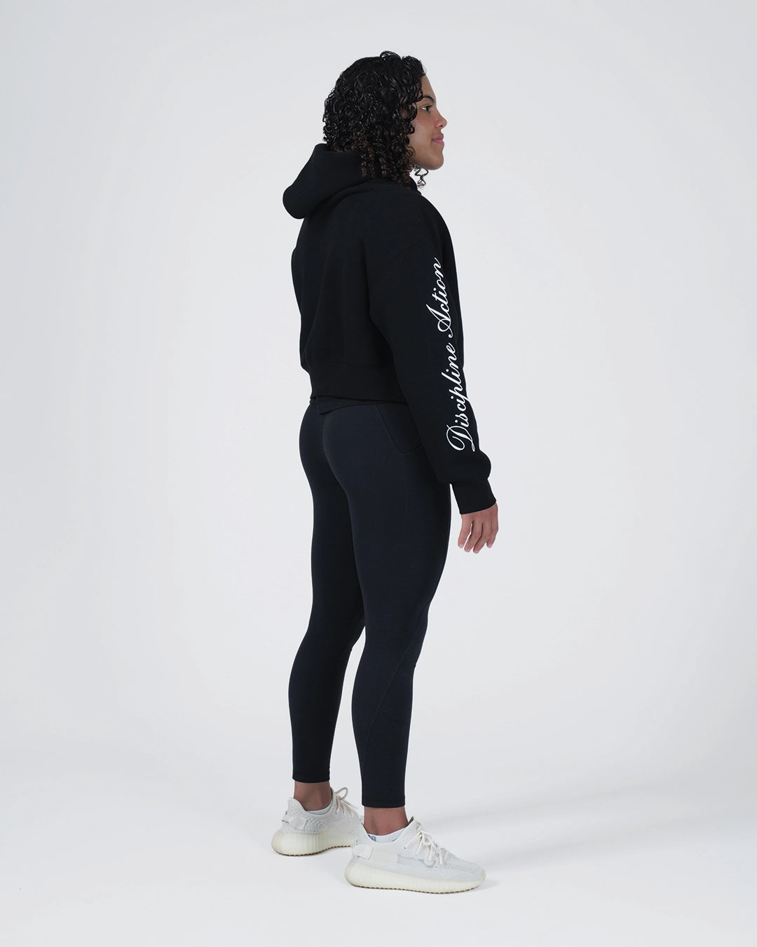 Kingz Discipline Action Women's Crop Hoodie