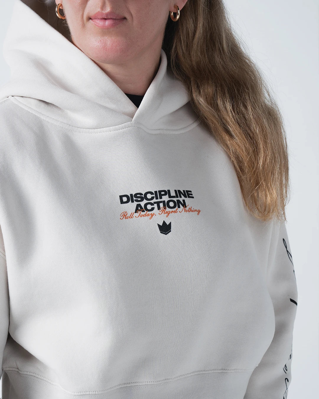 Kingz Discipline Action Women's Crop Hoodie